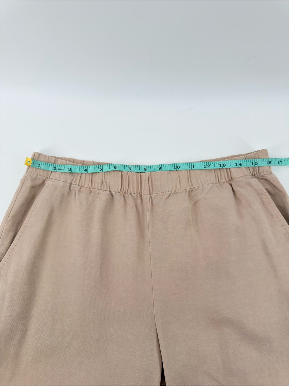 Eileen Fisher Wide-Leg Linen Pants women’s size S/P - Picture 4 of 9